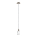 Eglo - Candeeiro suspenso LED MY CHOICE 1xE14/4W/230V  cromado mate/branco