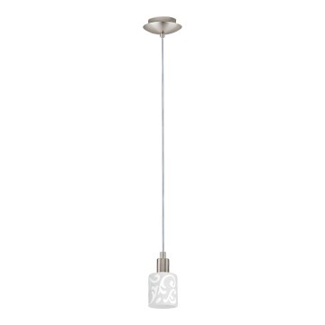 Eglo - Candeeiro suspenso LED MY CHOICE 1xE14/4W/230V  cromado mate/branco