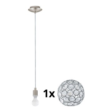 Eglo - Candeeiro suspenso LED MY CHOICE 1xE14/4W/230V  cromado mate