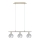 Eglo - Candeeiro suspenso LED MY CHOICE 3xE14/4W/230V cromado mate/branco/preto
