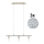 Eglo - Candeeiro suspenso LED MY CHOICE 3xE14/4W/230V cromado mate