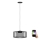 Eglo - Candeeiro suspenso LED RGBW com regulação LED/22W/230V 2700-6500K