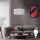 Eglo - Candeeiro suspenso LED TUNJA 1xE27/60W/230V branco