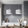 Eglo - Candeeiro suspenso LED TUNJA 2xE27/60W/230V branco
