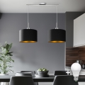 Eglo - Candeeiro suspenso LED TUNJA 2xE27/60W/230V preto