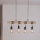 Eglo - Candeeiro suspenso TOWNSHEND 4xE27/60W/230V - FSC certificado