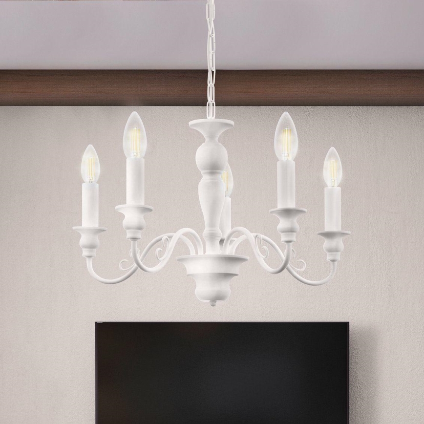 Eglo - Candelabro 5xE14/40W/230V