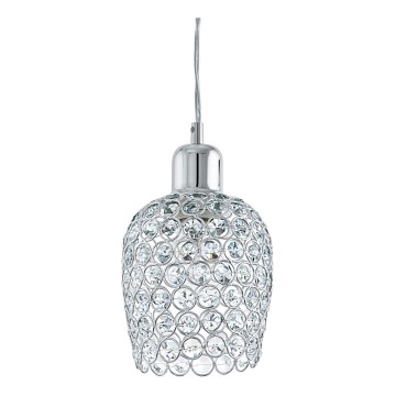 Eglo - Candelabro de cristal 1 1xE27/60W/230V
