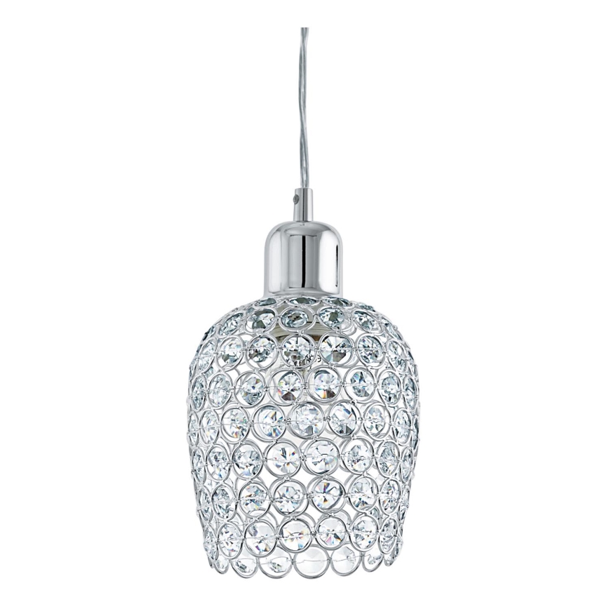Eglo - Candelabro de cristal 1 1xE27/60W/230V