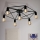 Eglo - Candelabro integrado 7xE27/60W/230V preto antigo