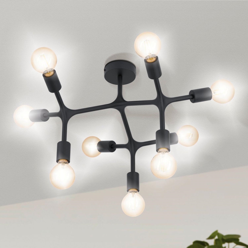 Eglo - Candelabro integrado 9xE27/60W/230V