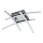 Eglo - Candelabro integrado LED 4xLED/5W/230V
