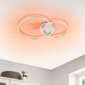 Eglo - Candelabro integrado LED RGB com regulação LED/21,5W/230V 3000-6500K + controlo remoto