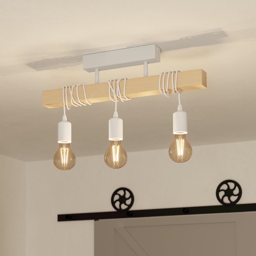 Eglo - Candelabro integrado TOWNSHEND 3xE27/60W/230V