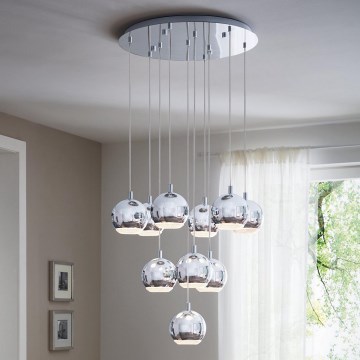 Eglo - Candelabro LED 10xGU10-LED/4W/230V