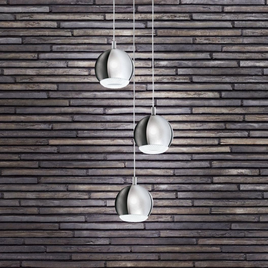 Eglo - Candelabro LED 3xGU10-LED/4W/230V
