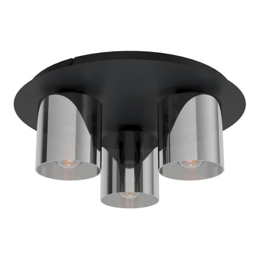 Eglo - Candelabro montado à superfície 3xE27/40W/230V