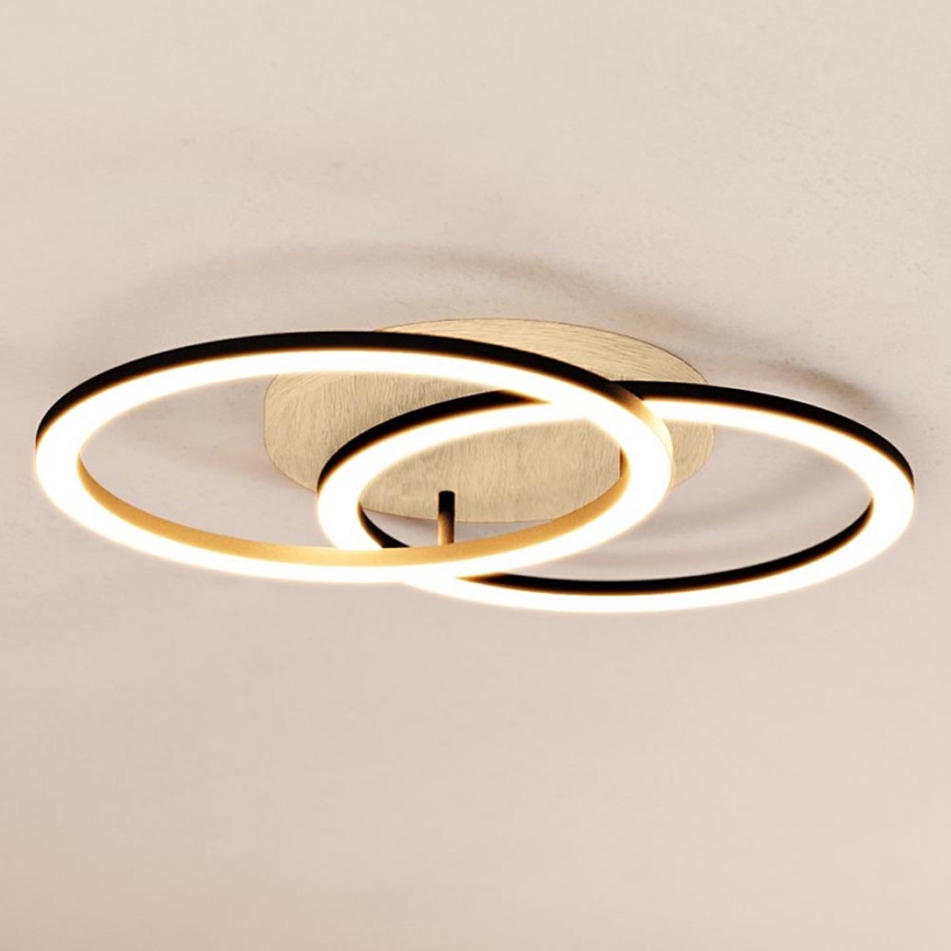 Eglo - Candelabro montado à superfície LED com regulação 2xLED/16W/230V 2700-6500K