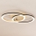 Eglo - Candelabro montado à superfície LED com regulação 2xLED/16W/230V 2700-6500K
