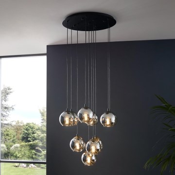Eglo - Candelabro num fio 10xE27/40W/230V