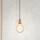 Eglo - Candelabro num fio 1xE27/60W/230V