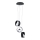 Eglo - Candelabro num fio 3xE14/40W/230V