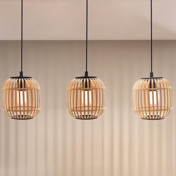 Eglo - Candelabro num fio 3xE27/28W/230V