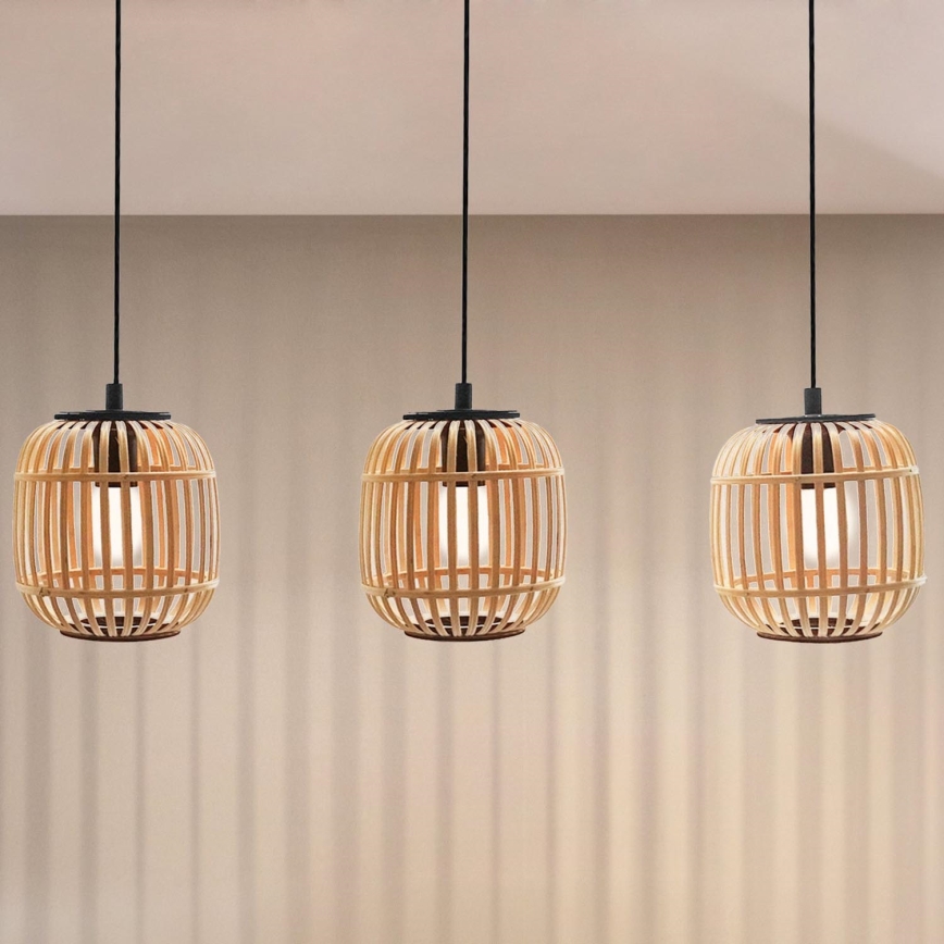 Eglo - Candelabro num fio 3xE27/28W/230V