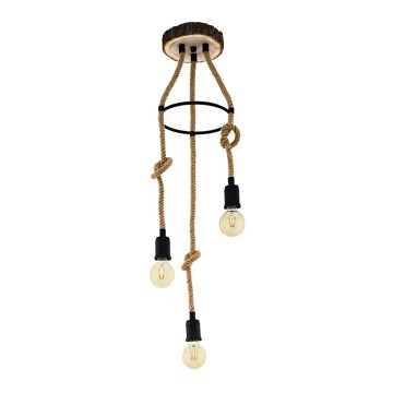 Eglo - Candelabro num fio 3xE27/40W/230V