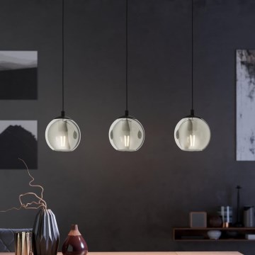 Eglo - Candelabro num fio 3xE27/40W/230V