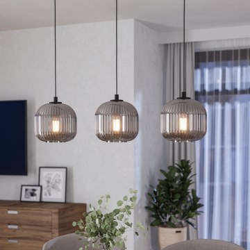 Eglo - Candelabro num fio 3xE27/40W/230V
