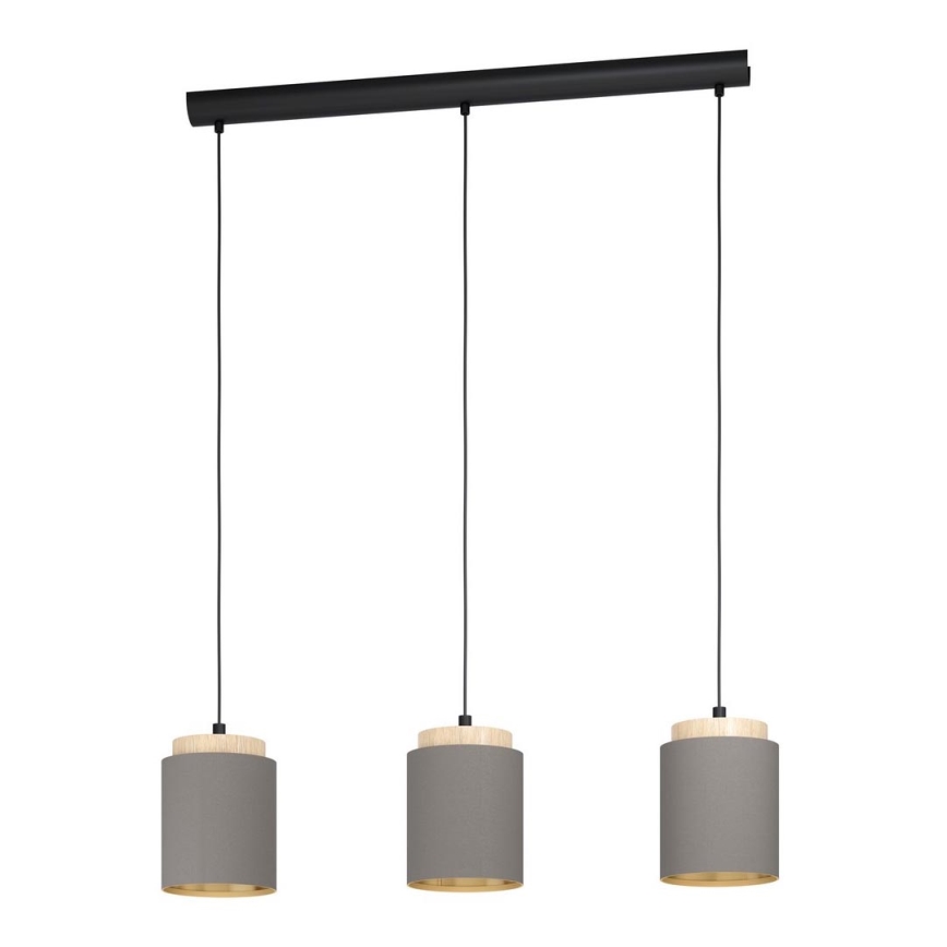 Eglo - Candelabro num fio 3xE27/40W/230V