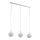 Eglo - Candelabro num fio 3xE27/60W/230V branco