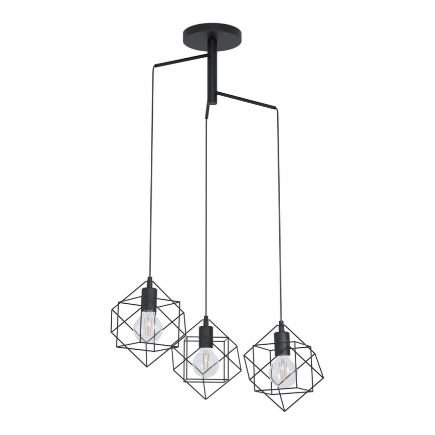 Eglo - Candelabro num fio 3xE27/60W/230V