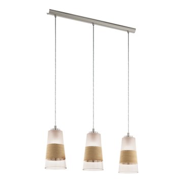 Eglo - Candelabro num fio 3xE27/60W/230V