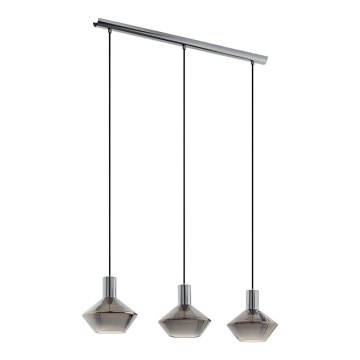 Eglo - Candelabro num fio 3xE27/60W/230V