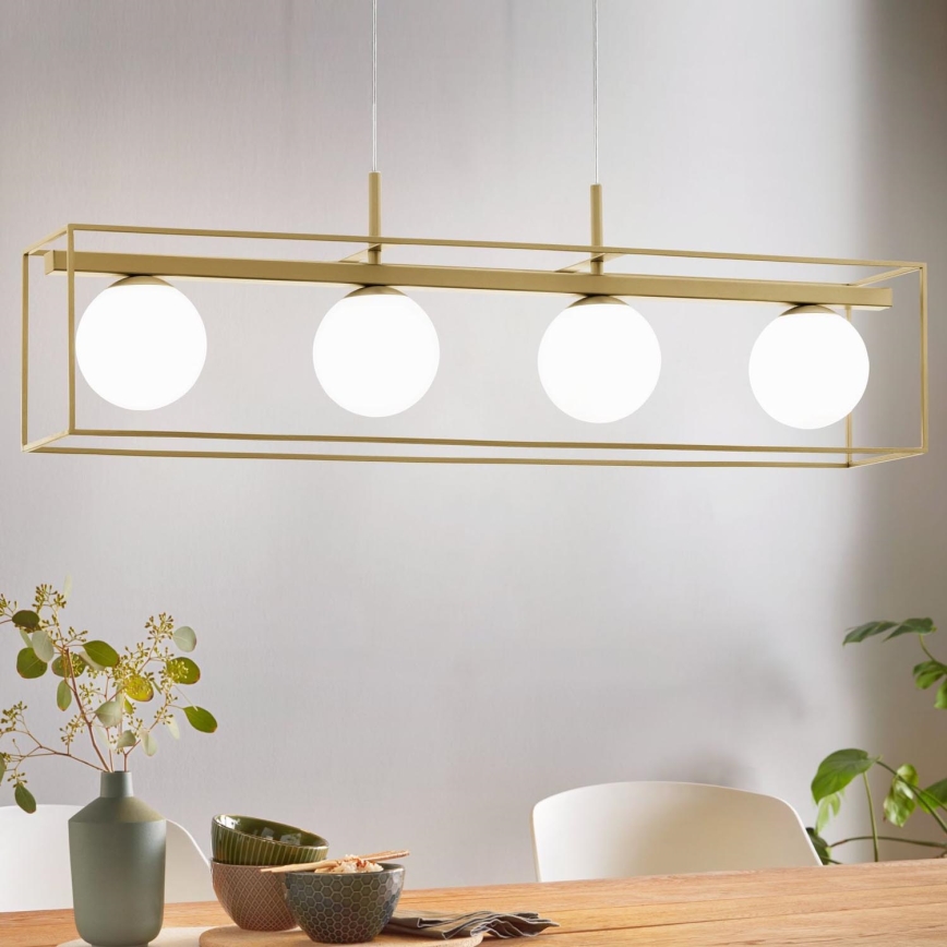 Eglo - Candelabro num fio 4xE14/40W/230V