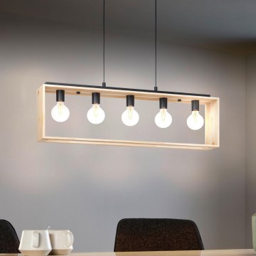 Eglo - Candelabro num fio 5xE27/40W/230V