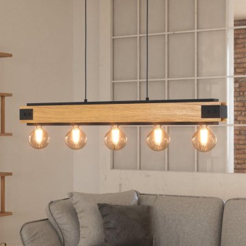 Eglo - Candelabro num fio 5xE27/60W/230V