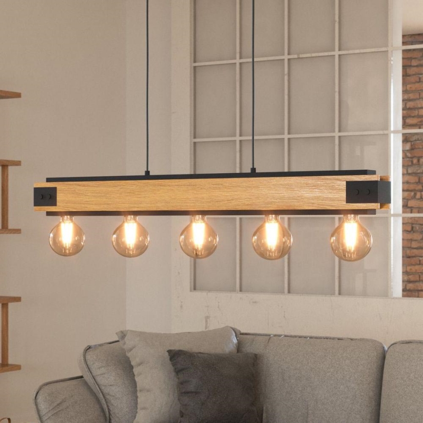Eglo - Candelabro num fio 5xE27/60W/230V