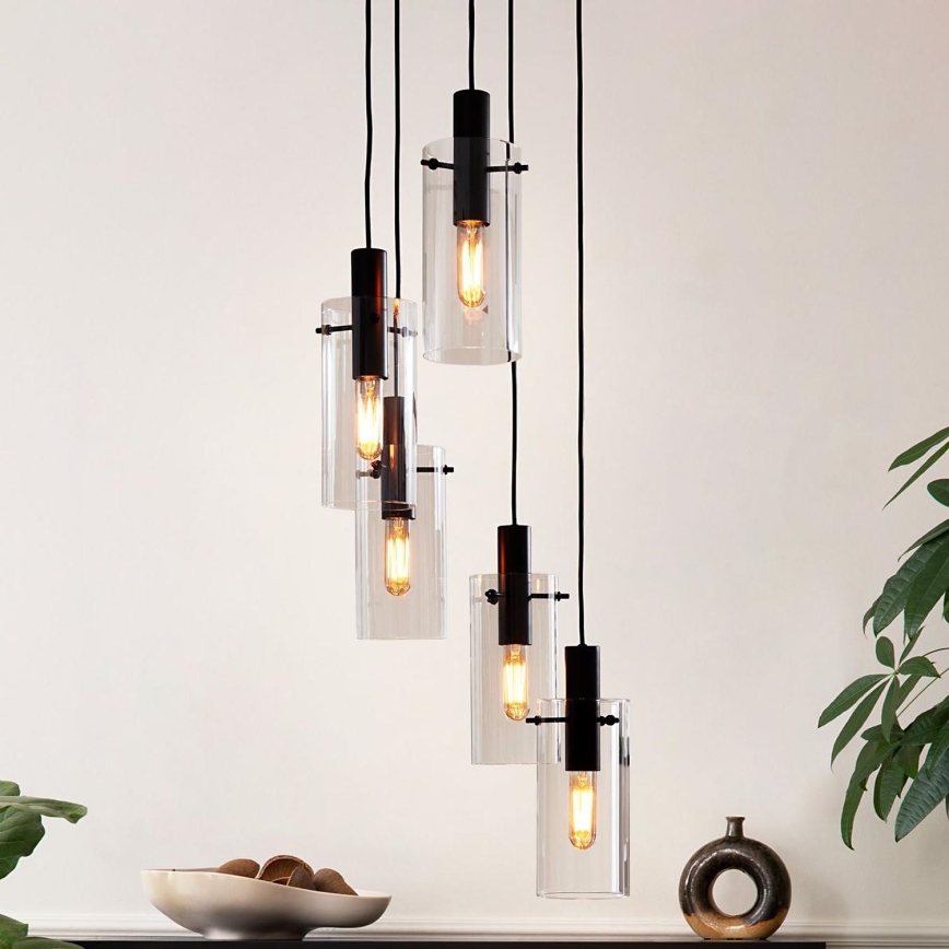 Eglo - Candelabro num fio 5xE27/60W/230V