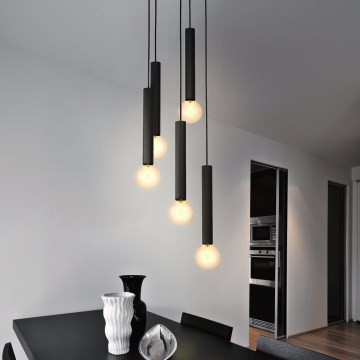 Eglo - Candelabro num fio 5xE27/60W/230V
