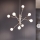 Eglo - Candelabro num fio 8xE27/60W/230V branco