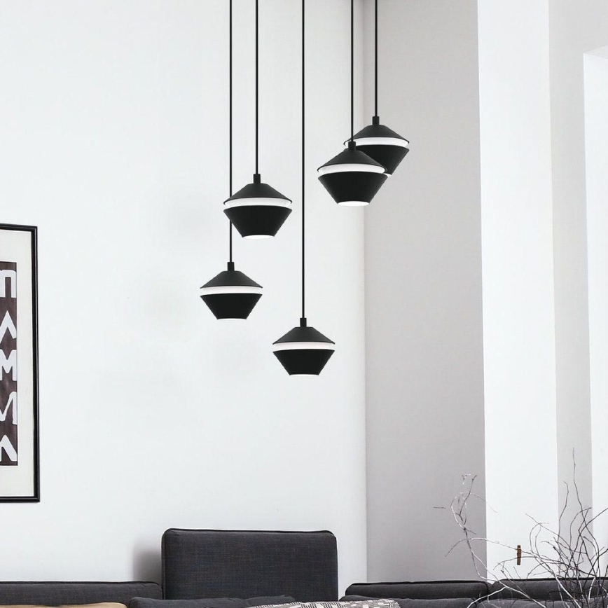 Eglo - Candelabro num fio LED 5xGU10/5W/230V