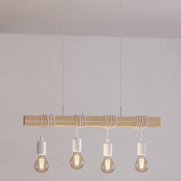 Eglo - Candelabro num fio TOWNSHEND 4xE27/60W/230V