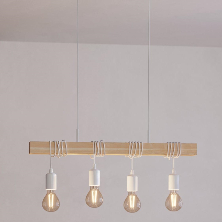 Eglo - Candelabro num fio TOWNSHEND 4xE27/60W/230V