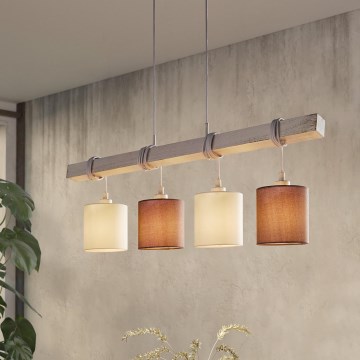 Eglo - Candelabro num fio TOWNSHEND 4xE27/60W/230V