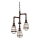 Eglo - Candelabro numa corrente 3xE27/60W
