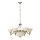 EGLO - Candelabro numa corrente 9xE14/60W alabastro vidro