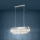 Eglo - Candelabro suspenso 10xE14/40W/230V brilhante cromado